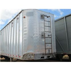 1997 PEERLESS 40' T/A CHIP TRAILER, S/N PL25693, OPEN TOP, FOLD BACK LANDING GEAR, SPRING SUSP, 11R2
