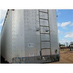 1997 PEERLESS 40' T/A CHIP TRAILER, S/N PL25691, OPEN TOP, FOLD BACK LANDING GEAR, SPRING SUSP, 295/