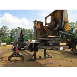 JOHN DEERE 437C LOG LOADER, S/N 146100 (07 YR) ECAB W/AIR, CONTINUOUS ROTATION GRAPPLE, CSI 264 DELI