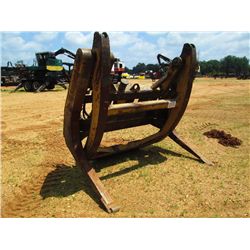 LOG FORKS W/TOP CLAMP, FITS CAT 950