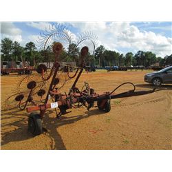 8 WHEEL PULL TYPE HAY RAKE
