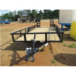 HEFTY 7' X 18" T/A TAG TRAILER, S/N DP007461, ST205/75D15 TIRES