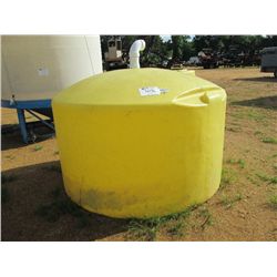 1,000 GALLON STORAGE TANK