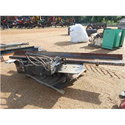 9' PUSH BLADE W/HYDRAULIC MOUNTING ASSEMBLY