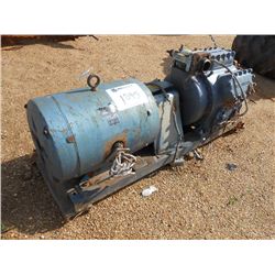 WORTHINGTON PUMP, DRIVEN BY 3 HP 220/440 VOLT ELECTRIC MOTOR