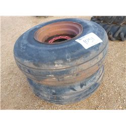 1 LOT (2) 12.50-16 TIRES & RIMS