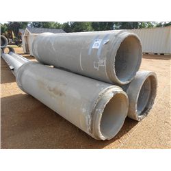 1 LOT (3) 28" X 8" CONCRETE PIPE