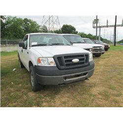 2006 FORD F150 4X4 EXTENDED CAB PICKUP, S/N 1FTRF14W76NA86638, V8 GAS, A/T, P/S, A/C