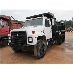 1988 INTERNATIONAL S1900 T/A DUMP, S/N 1HTLKTVR7JH527412, INT DIESEL ENG, A/T, P/S, 14' STEEL DUMP B
