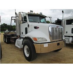 2006 PETERBILT 335 T/A ROLLOFF, S/N 2NPLLZ0X46M656857, CUMMINS DIESEL ENG, 8LL TRANS, 44K REARS, 20K