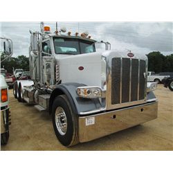 2013 PETERBILT 389 DAY CAB TRUCK TRACTOR, S/N 1NPXGGGG00D200691, CAT C15 500 HP DIESEL ENG, 8LL TRAN
