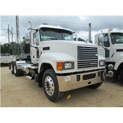 2012 MACK CHU613 T/A TRUCK TRACTOR, S/N 1M1AN07YXCM011036, MP8 505C MACK DIESEL ENG, FULLER 13 SPD T