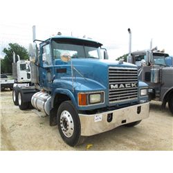 2006 MACK CHN613 T/A TRUCK TRACTOR, S/N 1M1AJ06Y36N005803, MACK DIESEL ENG, 10 SPD TRANS, 44K REARS,