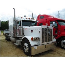 2004 PETERBILT 379 EXTENDED HOOD T/A TRUCK TRACTOR, S/N 1MXP5DB9X44D824845, 3406 CAT DIESEL ENG, 10 