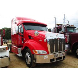 2005 PETERBILT 387 T/A TRUCK TRACTOR, S/N 1XP7DB9X45D841042, C15 CAT DIESEL ENG, 18 SPD TRANS, 36K R