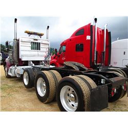 2006 PETERBILT 379 EXTENDED HOOD TRI-AXLE TRUCK TRACTOR, S/N 1XP5DBEX86N660244, CAT C15 475 HP ENG, 