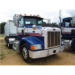 2006 PETERBILT 385 T/A TRUCK TRACTOR, S/N 1XPGDU9X66N646860, C13 CAT DIESEL ENG, 10 SPD TRANS, 38K R