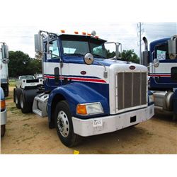 2006 PETERBILT 385 T/A TRUCK TRACTOR, S/N 1XPGDU9X86N646861, C13 CAT DIESEL ENG, 10 SPD TRANS, 38K R
