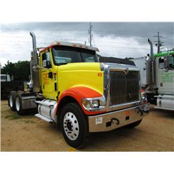 2006 INTERNATIONAL 9900i T/A TRUCK TRACTOR, S/N 2HSCHAPR86C33166, CUMMINS DIESEL ENG, 10 SPD TRANS, 