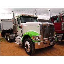 2006 INTERNATIONAL 9900i T/A TRUCK TRACTOR, S/N 2HSCHAPR66C341178, CUMMINS DIESEL ENG, 10 SPD TRANS,
