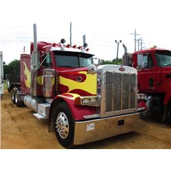 2001 PETERBILT 379 EXTENDED HOOD T/A TRUCK TRACTOR, S/N 1XP5DB9X61N548948, CAT C15 6NZ SERIES, 10 SP