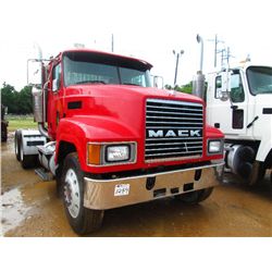2000 MACK CH613 T/A TRUCK TRACTOR, S/N 1M2AA18Y2YW126303, 37-427 MACK, 10 SPD TRANS, 38K REARS, AIR 