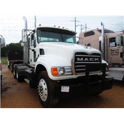 2004 MACK CV713 T/A TRUCK TRACTOR, S/N 1M2AG10Y94M013366, A1-460 MACK ENG, MACK T310 10 SPD TRANS, P