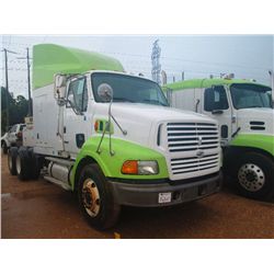 2002 STERLING T/A TRUCK TRACTOR, S/N 2FWJA3B042AK06304, SLEEPER, CUMMINS DISEL ENG, 10 SPD TRANS, 40