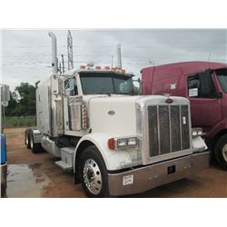 1999 PETERBILT 378 T/A TRUCK TRACTOR, S/N 1XP5DB9XX0492580, CAT DIESEL ENG, 10 SPD TRANS, 12K FRONT,