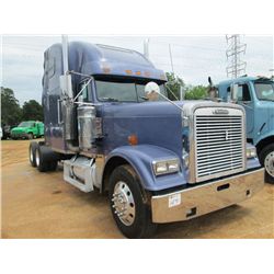 2001 FREIGHTLINER T/A TRUCK TRACTOR, S/N 1FUJAPCG01PG55069, 500 HP S60 DETROIT ENG, A/T, 40K REARS, 