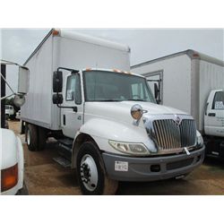 2002 INTERNATIONAL 4300 S/A VAN TRAILER, S/N 1HTMMAAM02H522406, INTL DT466 DIESEL ENG, A/T, A/C, P/S