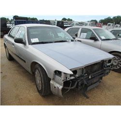 2004 FORD POLICE INTERCEPTOR, S/N 2FAHP71W04X160659, V8 GAS, A/T, P/S, A/C