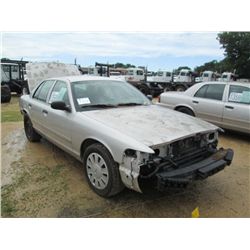 2004 FORD POLICE INTERCEPTOR, S/N 2FAHP71W67X158872, V8 GAS, A/T, P/S, A/C