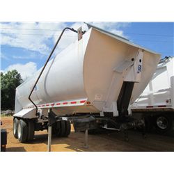 2000 AMERICAN 26' ALUMINUM DUMP TRAILER, S/N 1A9DF2620YR368100, FRAMELESS, AIR TAILGATE