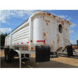 1995 CLEMENTS HSLW24-24 T/A DUMP TRAILER, S/N M110061
