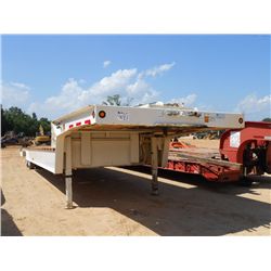 2008 TRAILKING TK70HT-482 HYDRAULIC LOWBOY, S/N , FOLDING REAR RAMPS, AIR WEIGH SCALES, WINCH, REMOT