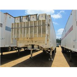 MILLER 36' DATA CENTER T/A VAN TRAILER, S/N NX063VBB0462-005, AIR RIDE, A/C, 9.00-20 MILITARY TIRES 