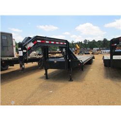 2006 PJTM 35' T/A GOOSENECK TRAILER, S/N 4P5GN342161085016, 12T CAP, SPRING ASSIST RAMPS
