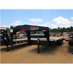 2012 CALIBER 25' GOOSENECK TRAILER, S/N 1TTGL8254C1017352, 235/80R16 TIRES, DISC WHEELS
