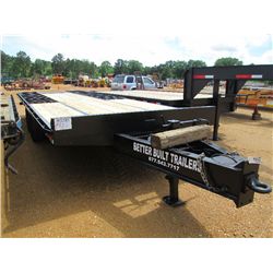 2002 BETTER BUILT 12T T/A TAG TRAILER, S/N 41WF2P42721000603, 24' LONG, 8' WIDE, TILT BED