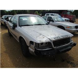 2007 FORD POLICE INTERCEPTOR, S/N 2FAHP71W37X145044, V8 GAS, A/T, P/S, A/C (BAD MOTOR)