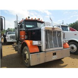 1993 PETERBILT 378 T/A TRUCK TRACTOR, S/N 1XPFDB9X6PD326980, CAT 3406 DIESEL ENG, 9 SPD FULLER TRANS