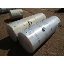 1 LOT (2) ALUMINUM FUEL TANKS