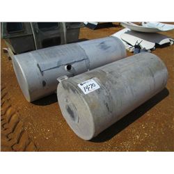 1 LOT (12) ALUMINUM FUEL TANKS