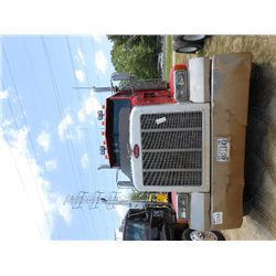 2003 PETERBILT 378 T/A TRUCK TRACTOR, S/N 2XPFDU9X93M805572, C12 CAT DIESEL ENG, 10 SPD TRANS, 36K R