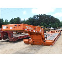 1999 TALBERT 50T TRI-AXLE DETACHABLE LOWBOY, S/N X1017949