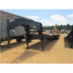 1990 8' X 36' HOMEMADE GOOSENECK TRAILER, S/N 1212444560 (BILL OF SALE ONLY)