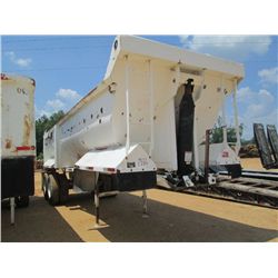 1991 WESTERN  ELLIPTICAL T/A DUMP  TRAILER, S/N W149170, 11R24.5 TIRES, STEEL DISC WHEELS