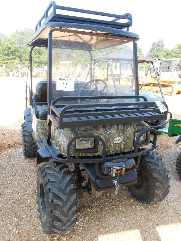 BAD BOY BUGGIE 4X4 CART, S/N 8003630, WINDSHIELD, ELEC MOTOR, REAR SEAT