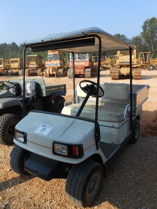 Golf Cart With Dump Bed GOLF CART, GAS W/DUMP BED - J.M. Wood Auction Company, Inc.